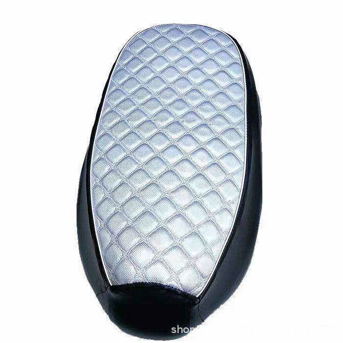 Electric Vehicle Scooter Seat Cover Waterproof Sun Protection Heat Insulation All-Season Universal Electric Bike Massage Breathable Seat Cover