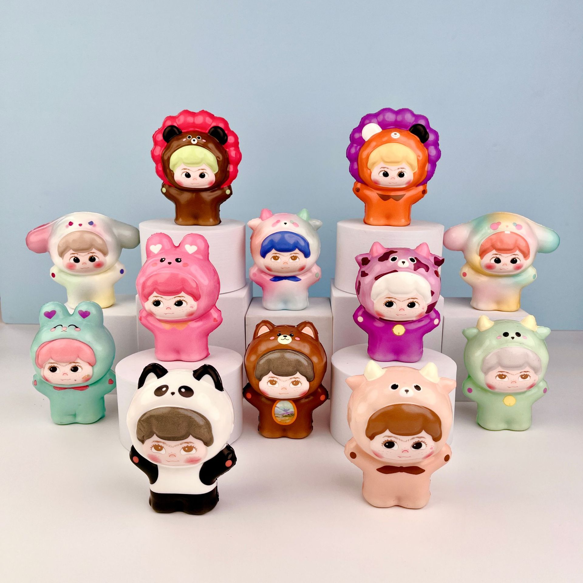 귀여운 와우 우는 (약 10cm)