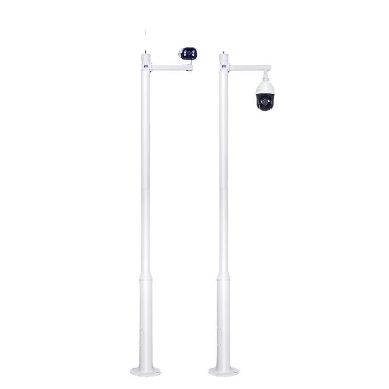 监控立杆 小区园区景区枪机球机立杆2.5/3/3.5/4/4.5/5米现货直销