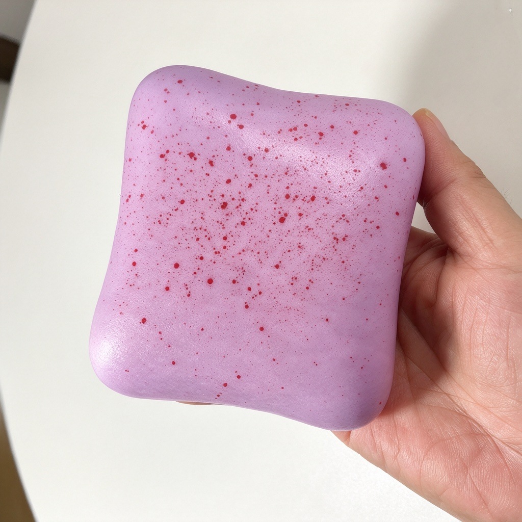 Pequeño libro rojo explosivo simulación super húmedo suave de todos los colores crema tostada rey lentamente rebote descompresión agarrar pellizco juguetes al por mayor