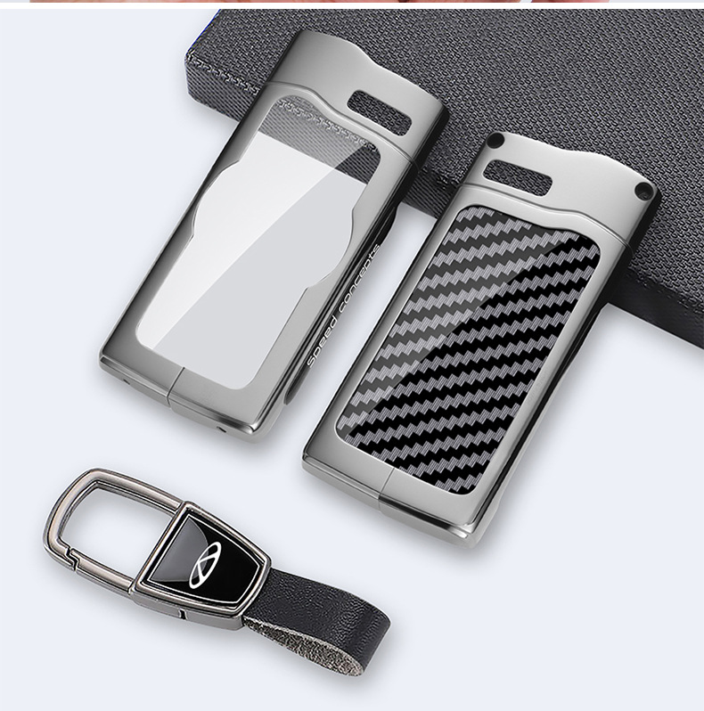 Chery Tiggo 7 Key Cover 23/24 New Model Tiggo 7 Super Edition 5X People's Edition 3X Car Metal Case with Buckle