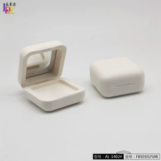 方形磁扣粉饼盒腮红盒眼影盒腮红盘单格单色方彩妆盒分装盘56*56