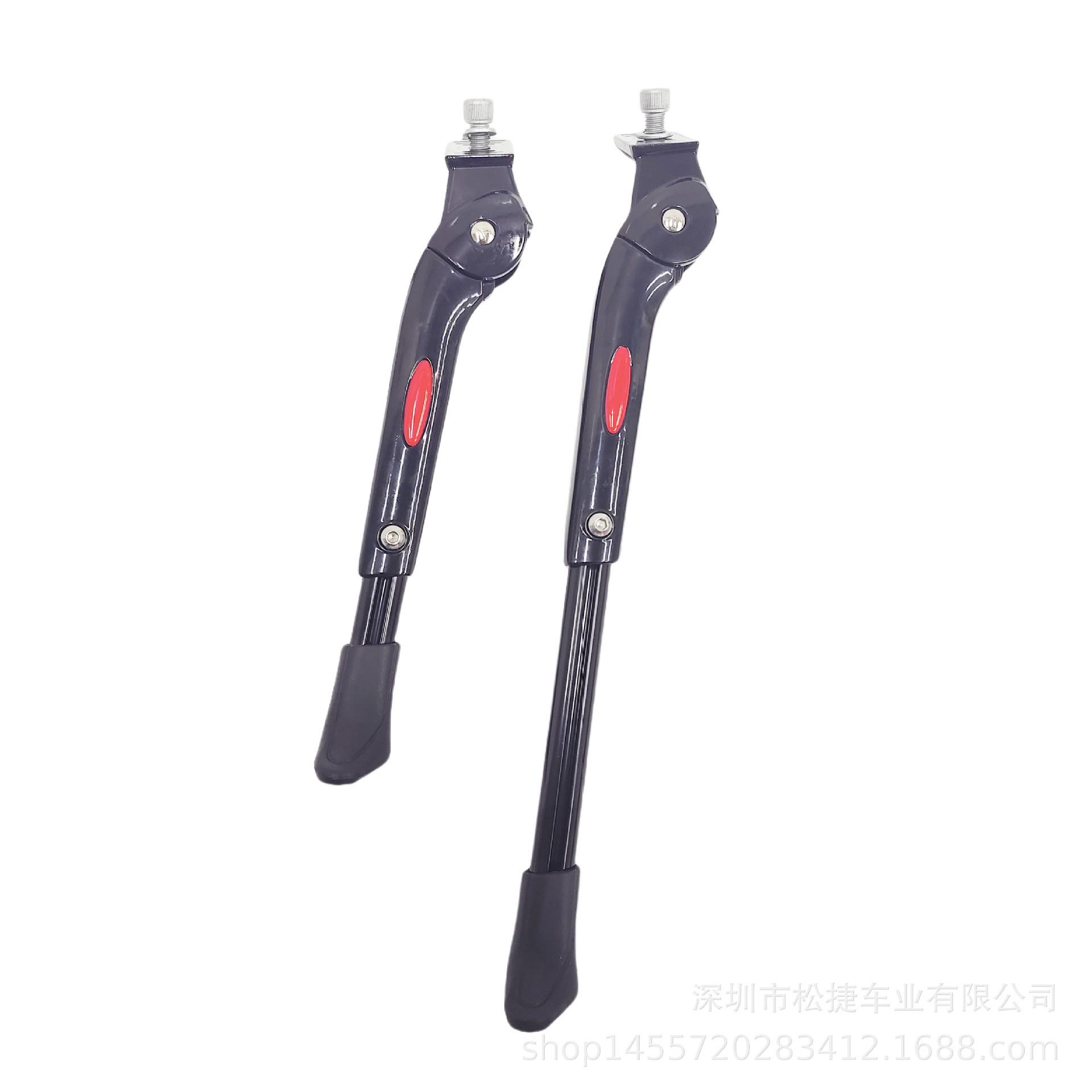 Adjustable Aluminum Alloy Center Stand for Mountain Bikes, Road Bikes, and Electric Bikes; Single Side Stand