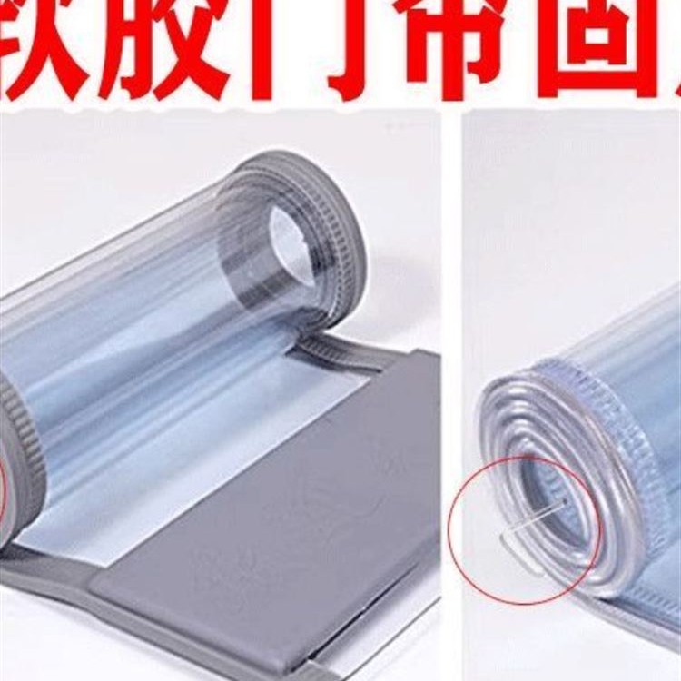 Clip de retención de cortina de puerta de goma blanda cortina de aire acondicionado clip de almacenamiento transparente supermercado libre de perforación contra caída congelador