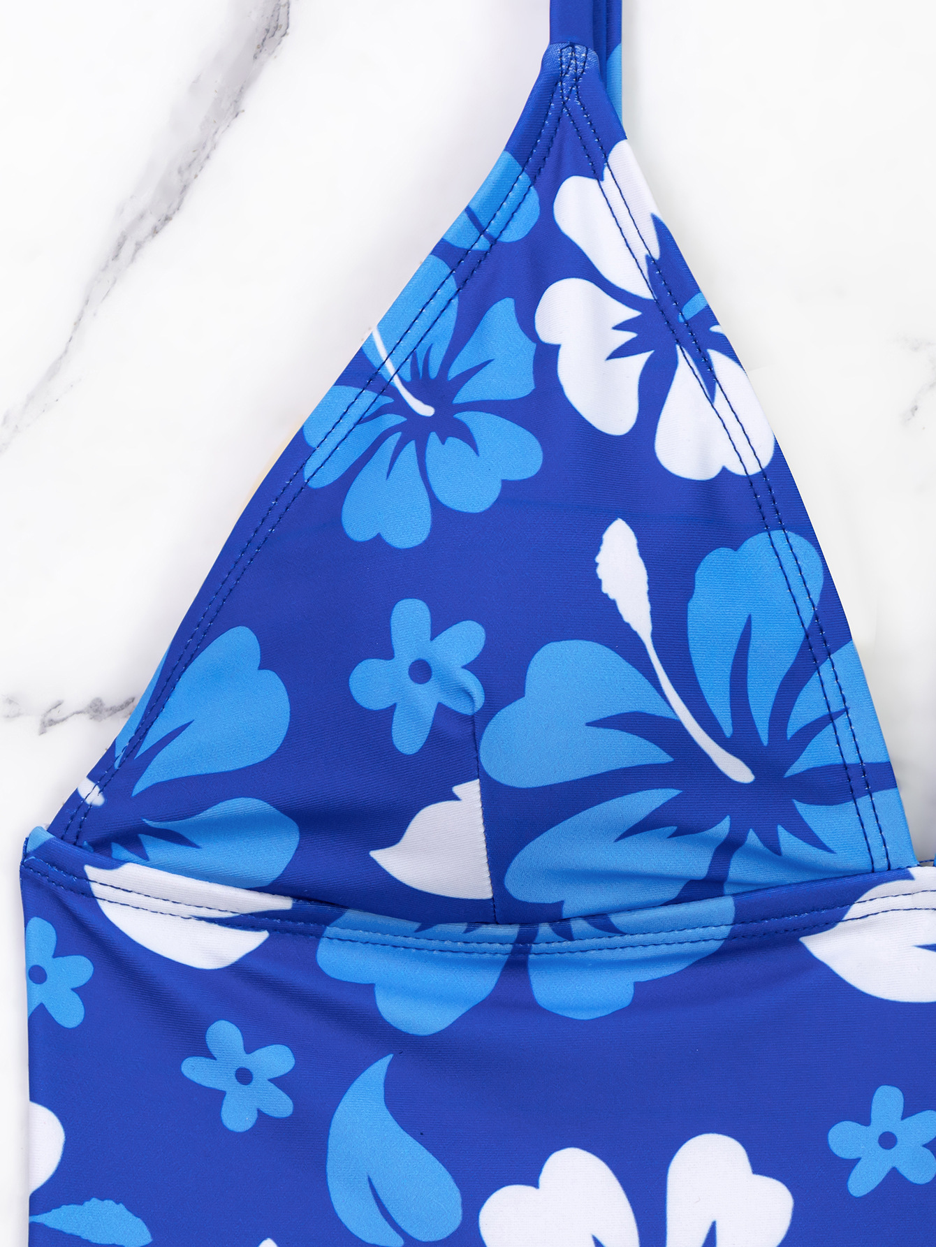 140g Weight Comfort Feel Of Sensation Low Waist Panties Waist Briefs Panties Style Bralette Bra Category Polyester Fabric Type 2 Pieces Set Quantity Beach Occasion Comfort Function Ditsy Floral Pattern Triangle Cup Bra Cup Women's Gender Women's Ditsy Floral 2 Pieces Set Bikinis Swimwear 7