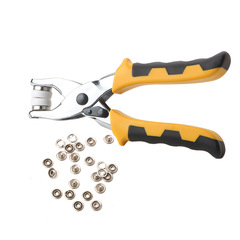 卸売 5 爪圧着ペンチ取り付けツールハンドプレスボタン機家庭用 5 爪ボタンプライヤー 4 ボタンツール
