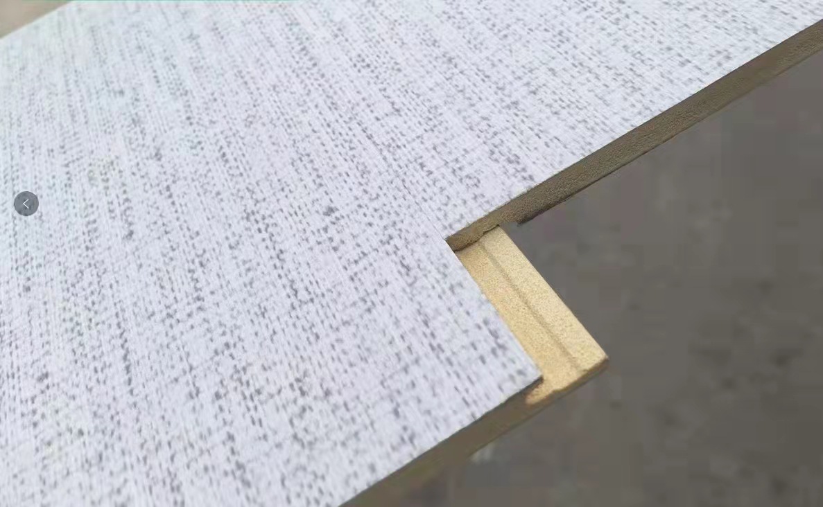 竹木纤维无缝集成墙板 装修材料扣板装饰pvc快装护墙板批发