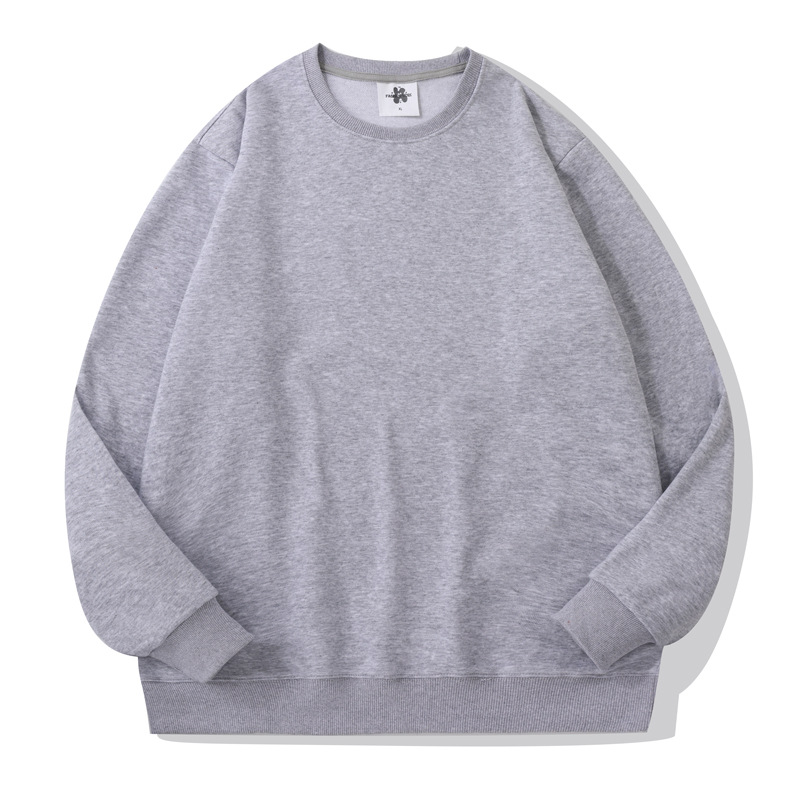 Primavera y otoño servicio de catering ropa de trabajo personalizada LOGO cuello redondo algodón suéter café tienda de té de leche chaqueta bordada