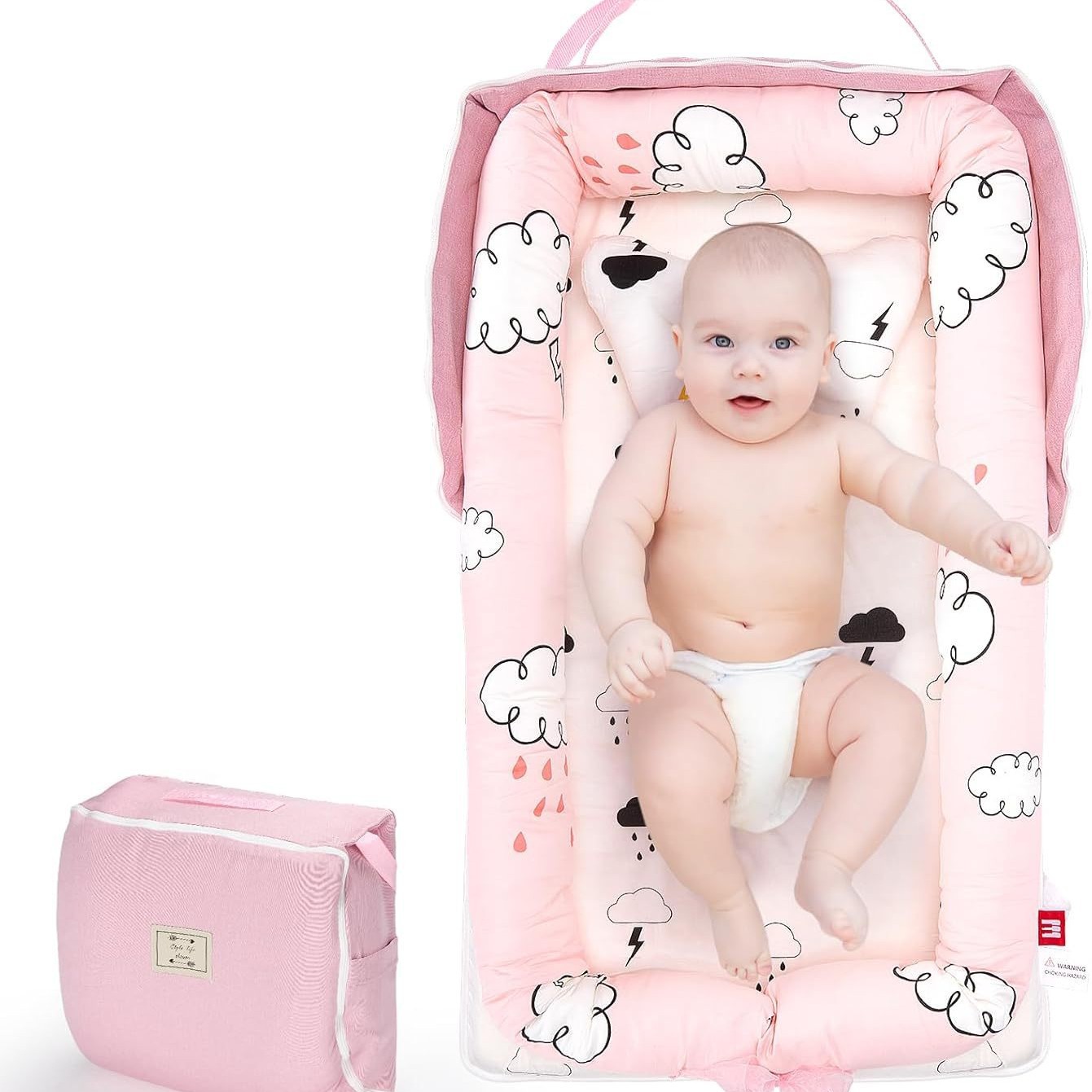 빗방울구름(핑크)