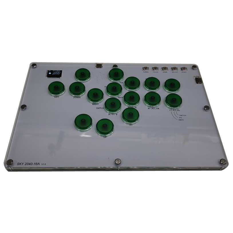 SKY2040 16A Hot Plug Transparent Green