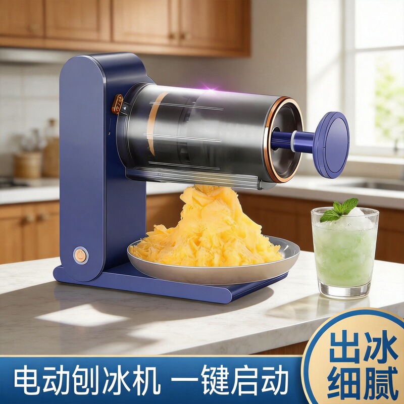 New convenient USB rechargeable ice shaver for home use, milk tea ice breaker, ice crusher for stalls, commercial small smoothie machine New convenient USB rechargeable ice shaver for home use, milk tea ice breaker, ice crusher for stalls, commercial small smoothie machine