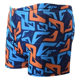 Wholesale comfortable men's boxer swimming trunks color multi-color swimming trunks swimsuit fashion soft quick drying hot spring swimming trunks