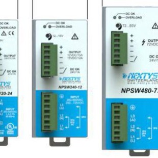 Power Supplies DIN NPST962-24 NPST961-24 NPST721-24 NEXTYS