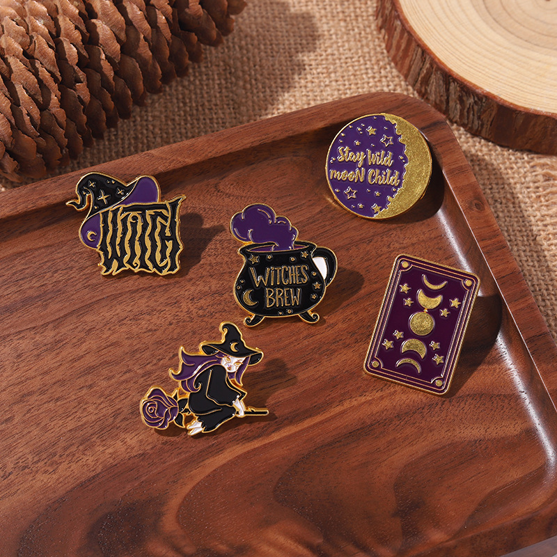 Alloy Material Cartoon Style Pin Cartoon Alloy Enamel Unisex Brooches