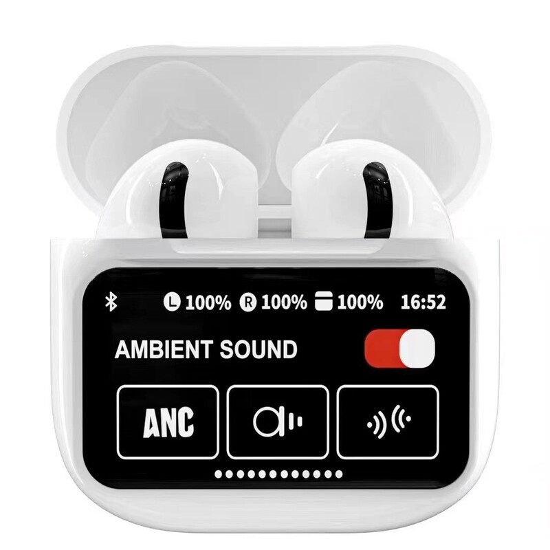 国境を越えた爆発金A9proイヤホン中科青増水多機能カラースクリーンANC ENC騒音bluetoothイヤホン工場|undefined