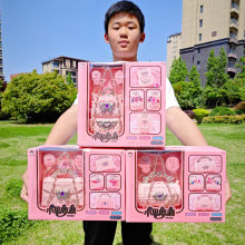 儿童化妆品彩妆玩具8款混装精美背包套装女孩过家家礼物玩具批发