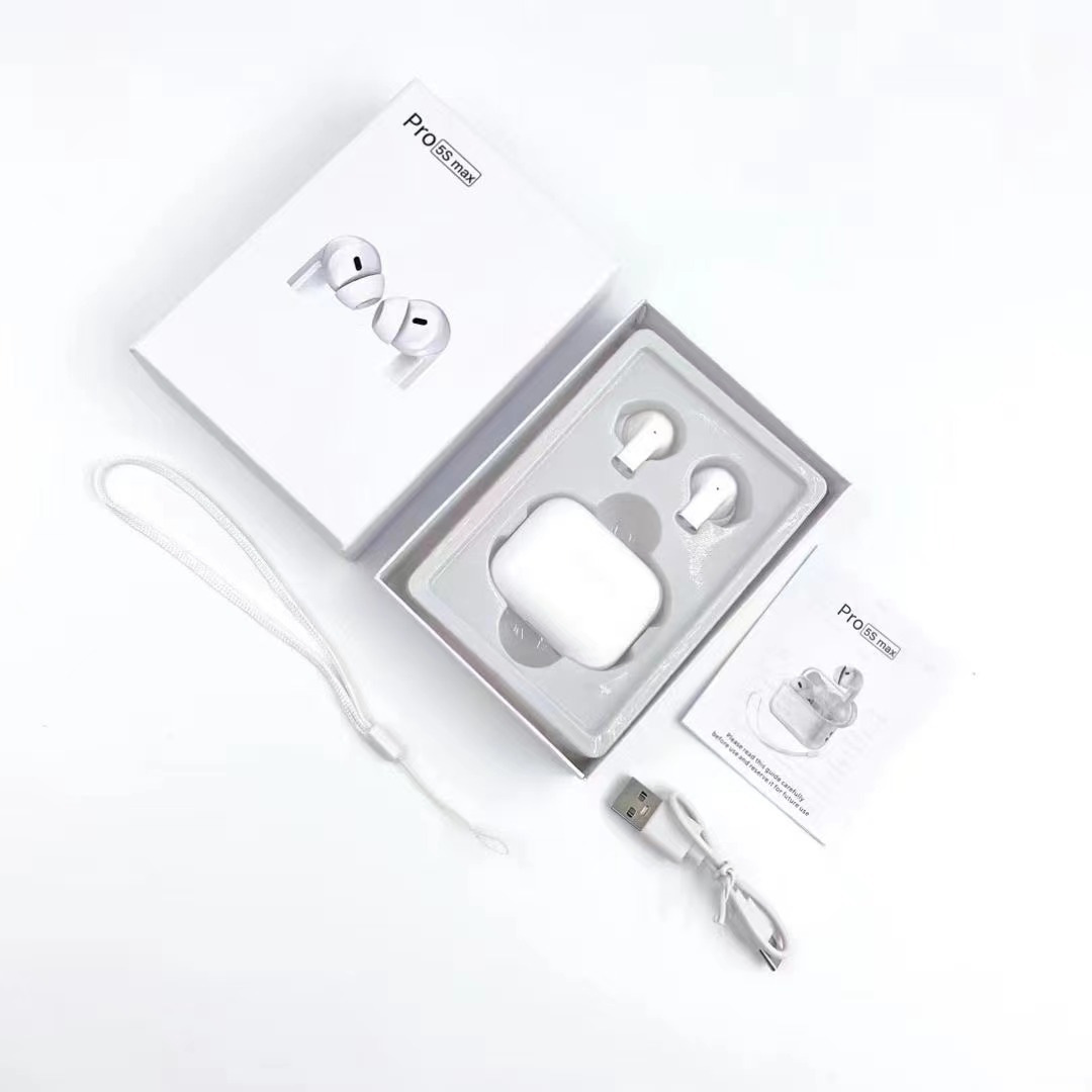 Transfronterizo PRO5S MAX auriculares inalámbricos bluetooth TWS mini compacto ultra larga resistencia deportiva contra la caída de fábrica al por mayor