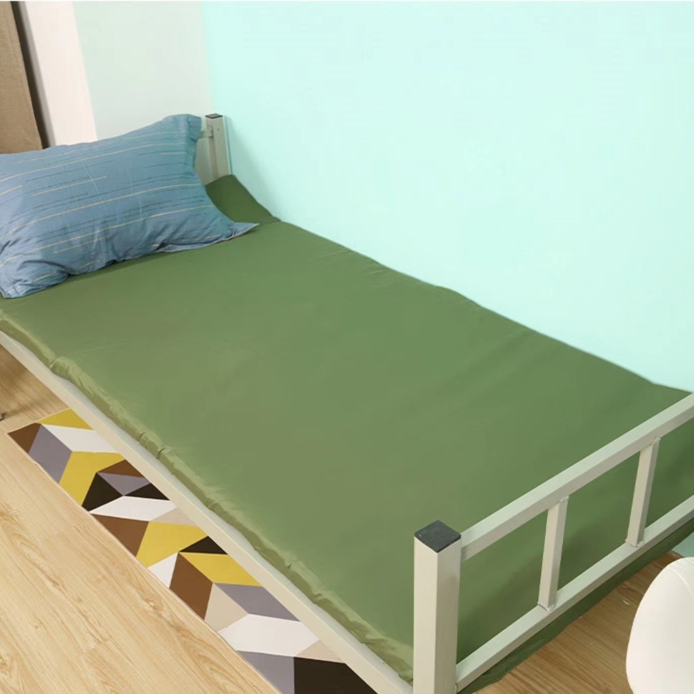 육군 녹색 학생 매트리스 2kg