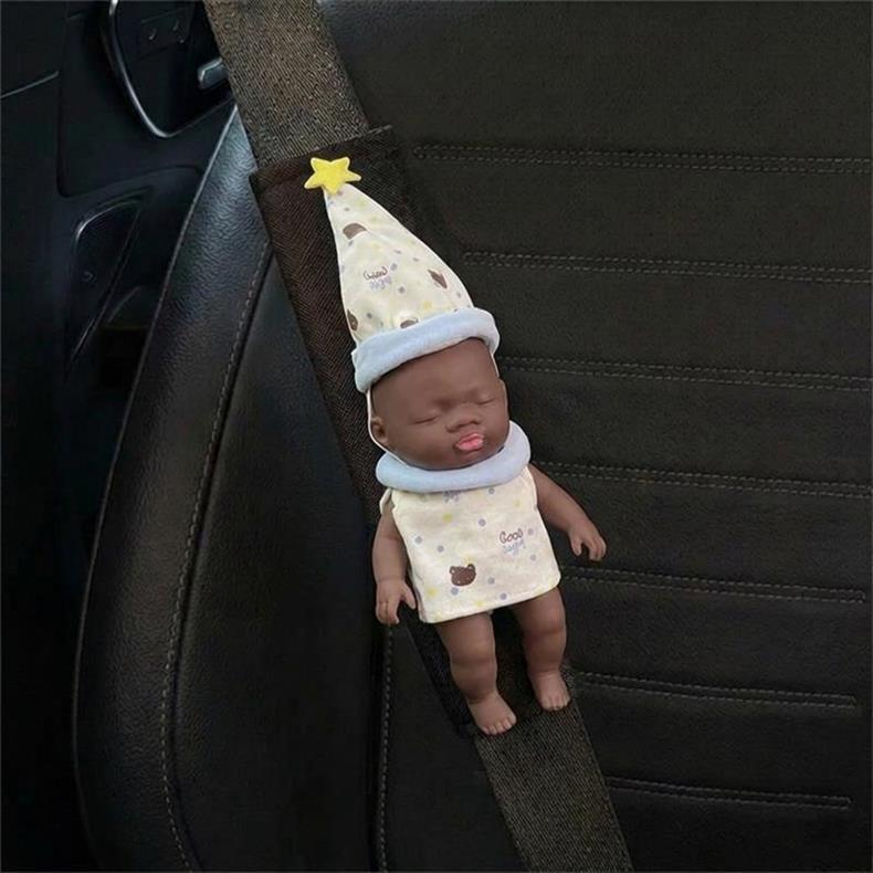 Cute Natasha Car Seatbelt Shoulder Pads, Car Interior Seatbelt Decoration, Anti-Wear Clothing, Couple Set for Women