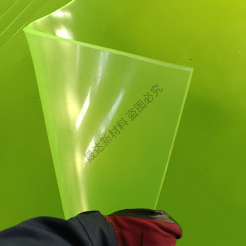 聚氨酯板半透明聚醚耐磨pu卷材厂家现货减震牛津块缓冲优力胶棒