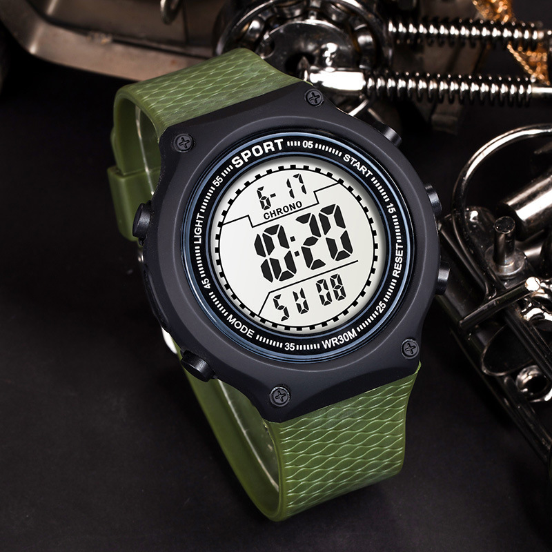 Nuevos deportes al aire libre nocturna relojes electrónicos tendencia estudiantes relojes electrónicos alarma multifuncional relojes electrónicos fabricantes mayoristas