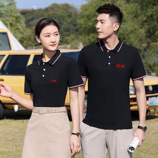 220g����polo�����IT�����ƹ�����T��ӡlogo�F�w���´̽��ֈD���