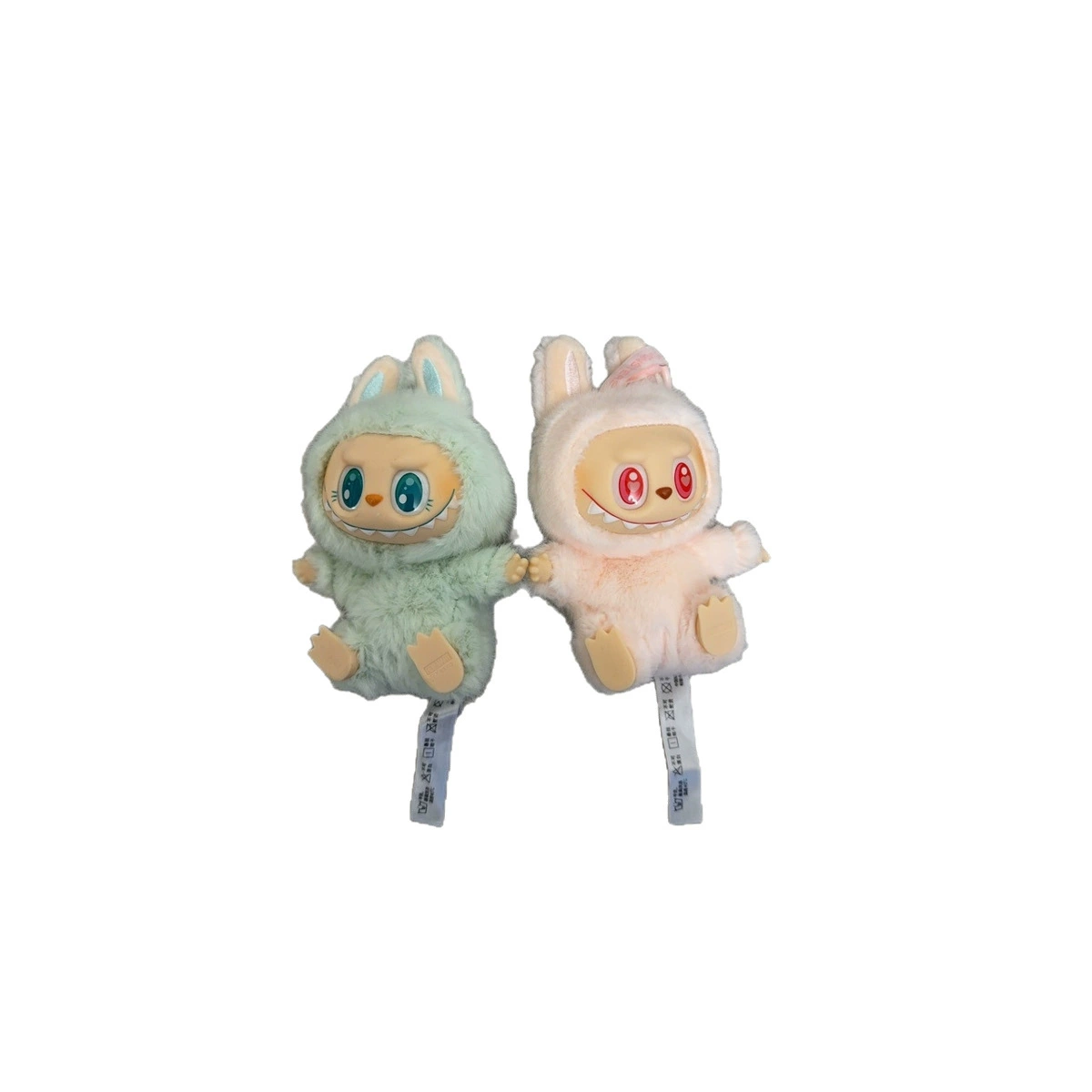 Bubble Mart 랜덤 박스 래버부 두 번째 세대 봉제 머리끈 인형 비닐 좌석