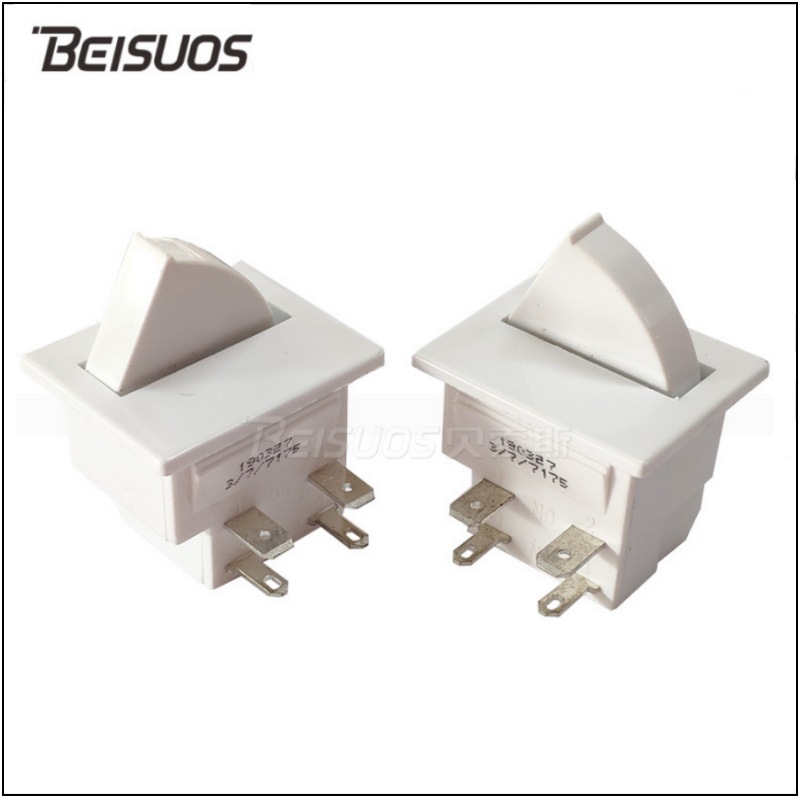 冰箱门控开关 按钮常开常闭四脚门灯门碰智能感应 防倾倒扇形开关