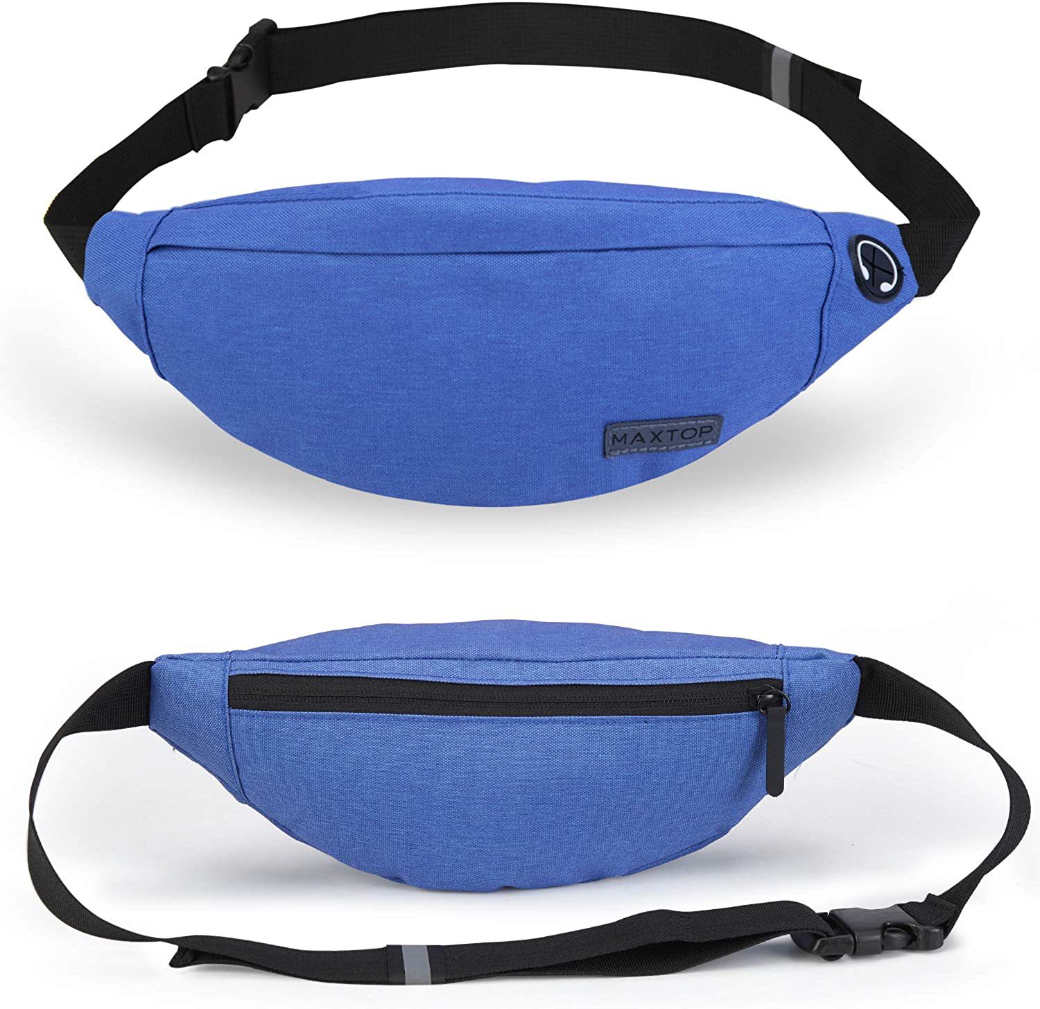 Unisex Basic Solid Color Nylon Waist Bags display picture 2