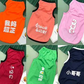 小狗狗衣服夏装薄款猫咪泰迪比熊柯基博美小型犬幼犬夏季宠赵之孙