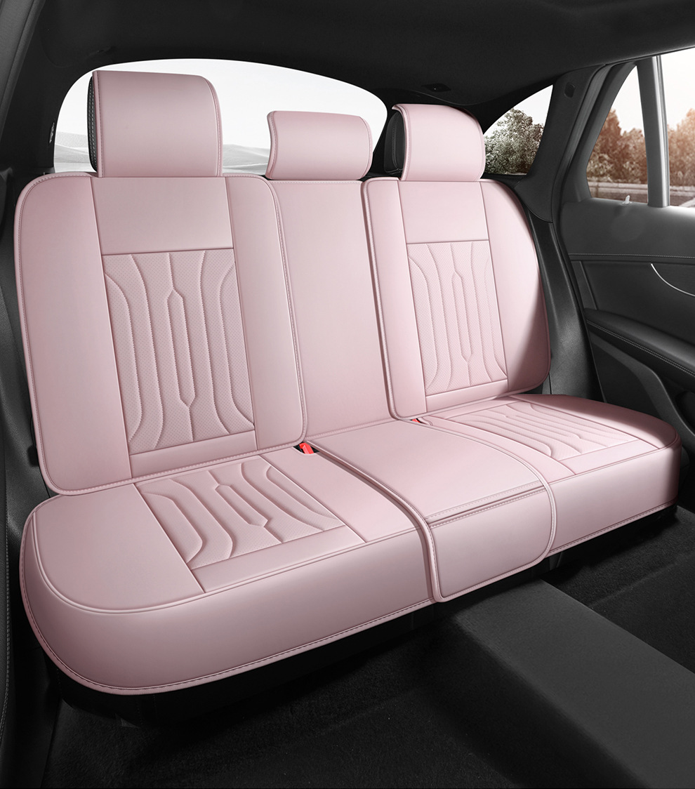New Car Seat Cushion, Universal for All Seasons, Fully Enclosed Seat Cover, Full Leather Special Breathable Seat Cover, Summer Car Seat Cover
