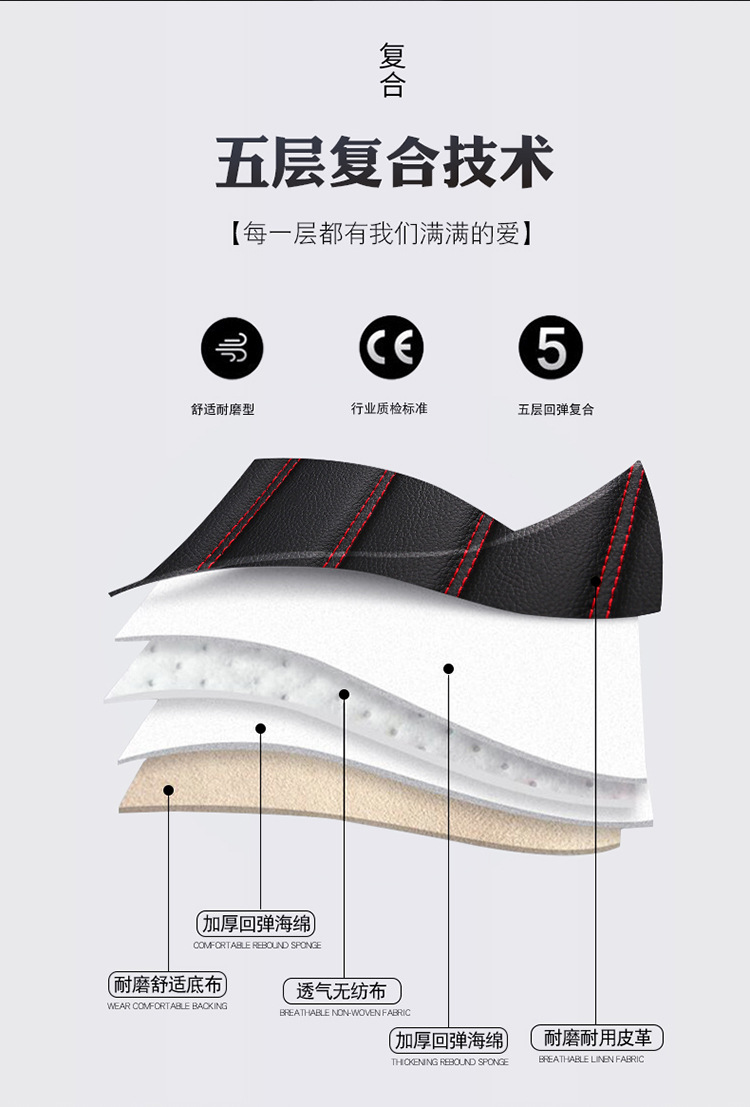 New full leather car seat cover four seasons universal all-inclusive seat cushion leather seat cover autumn breathable non-slip wear-resistant