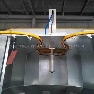 Painting line guide rail hanging automatic electrostatic spray powder painting line chain drive automatic spraying equipment