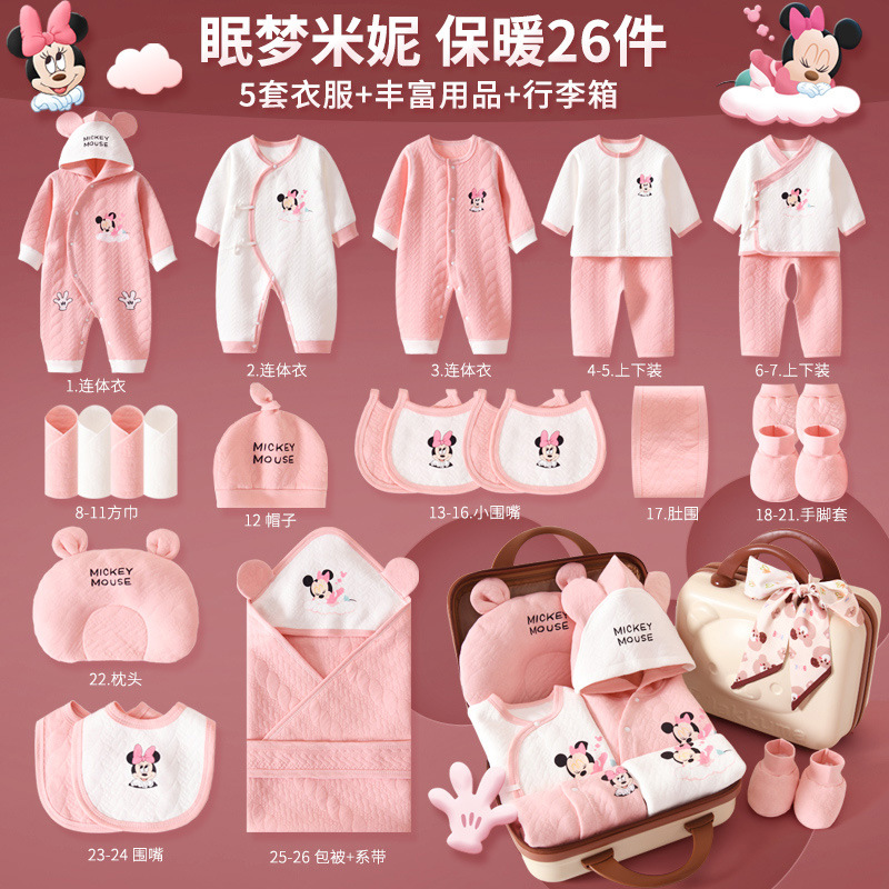 Теплая кожаная коробка Sleeping Dream Minnie 26,