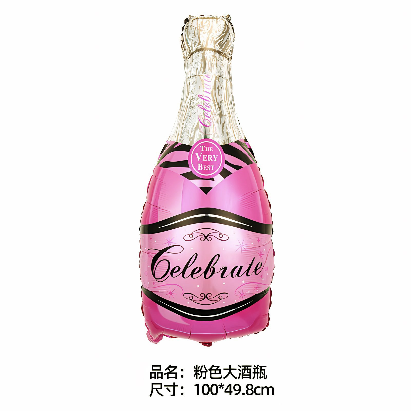 Globo de aluminio con forma de copa de vino grande, globo inflable con forma de botella de champán para cumpleaños, decoración de fiesta de bodas al por mayor