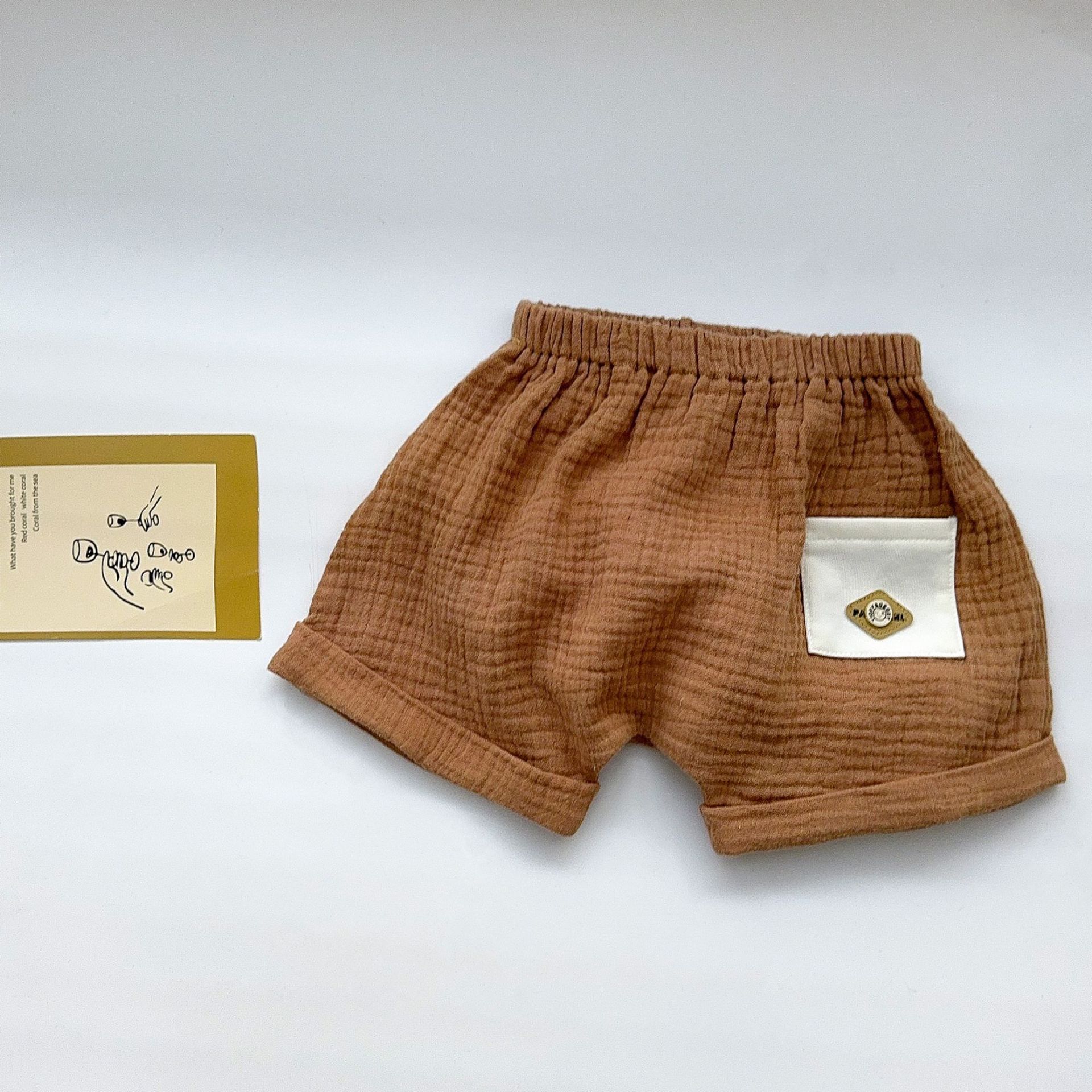 Verano delgado ins boy marea fan japonés retro lindo dibujos animados manga corta pantalones cortos de mezclilla casuales traje 1