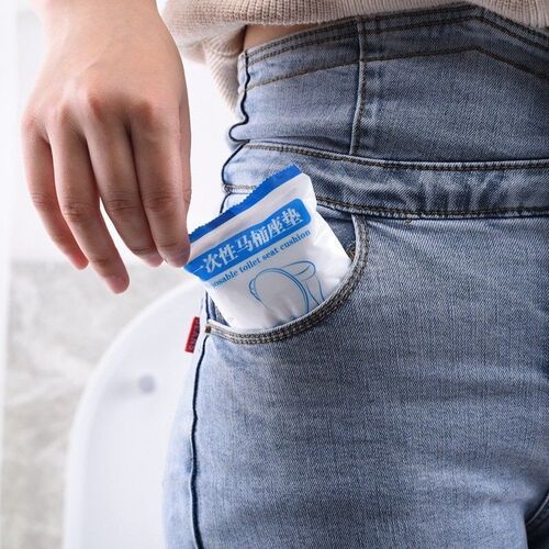 Disposable toilet seat set travel home non-woven toilet cover maternal portable waterproof toilet cover