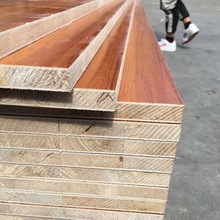 生态板批发免漆板材实木家居板17马六甲柳桉木工板大芯板厂厂批发
