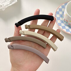 クロスボーダー新製品バナナクリップ、ファッショナブル、シンプル、ハイエンド、絶妙なハイポニーテールクリップ、大きな髪の髪飾りサメクリップ