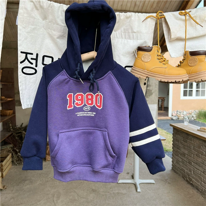 Детский зимний спортивный тёплый свитшот для мужчин и женщин, тёплая толстовка с капюшоном