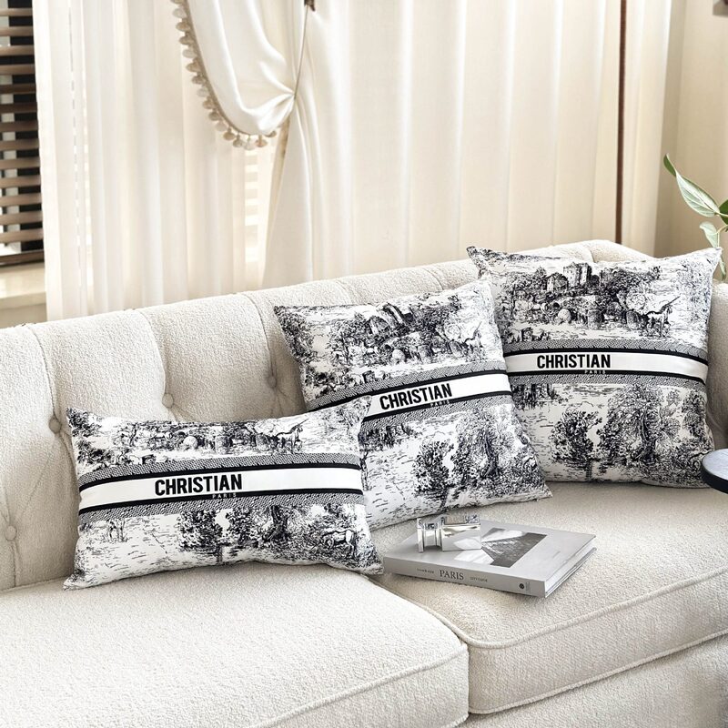 Drummond High-Value Pillow Bedside Sofa Lumbar Pillow Cushion Living Room Bedroom Cushion Hotel Model Room Modern