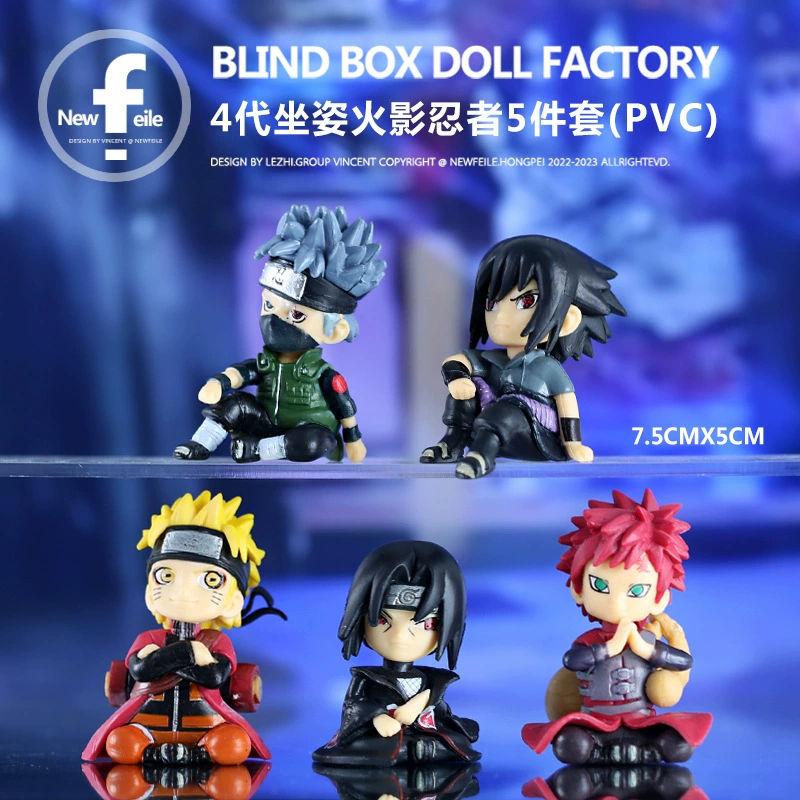 Naruto, minifigure, doll, decorations, capsule toy