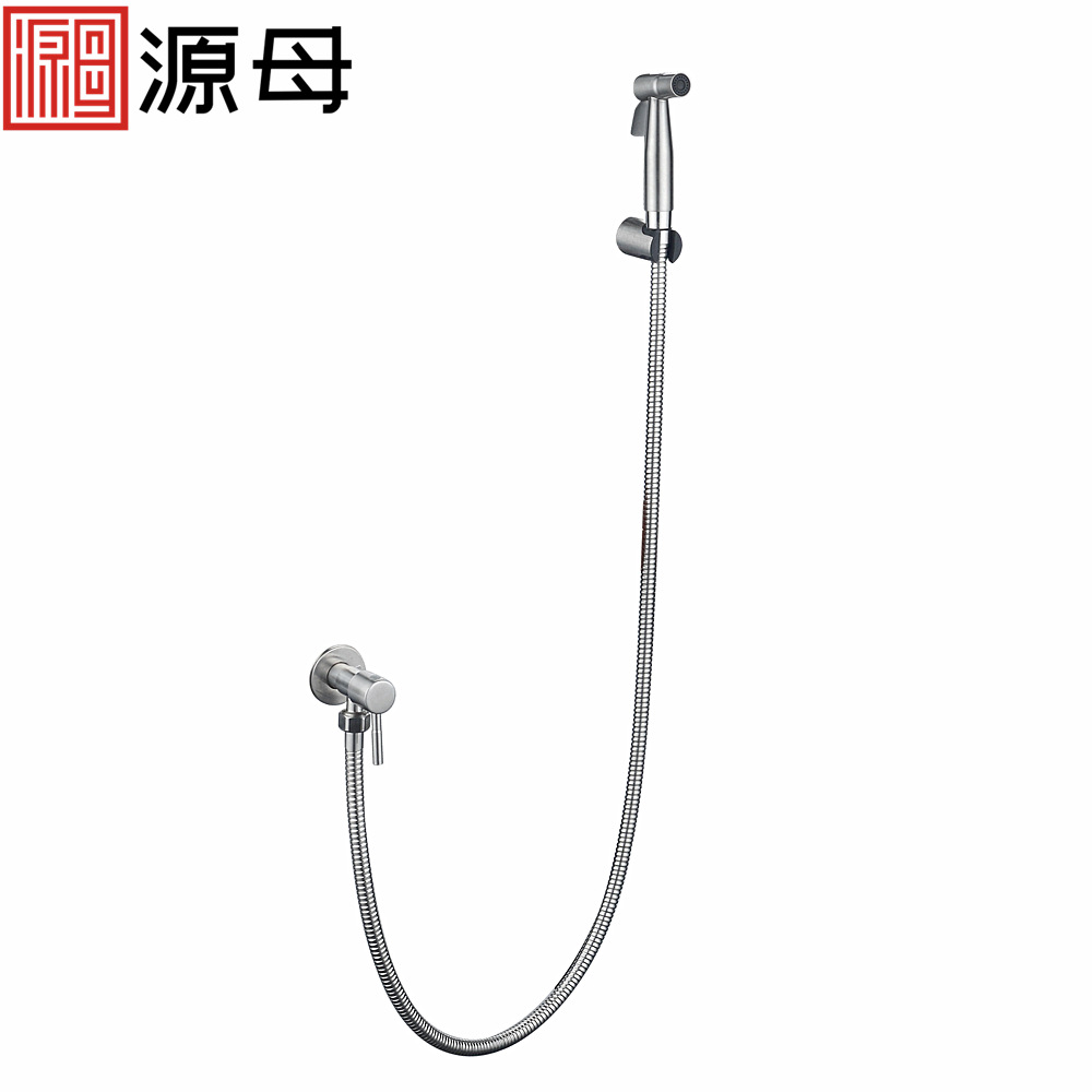Manufacturer wholesale household toilet spray gun cleaner, multi-functional pressure-increasing nozzle, handheld set for scale removal Item Picture