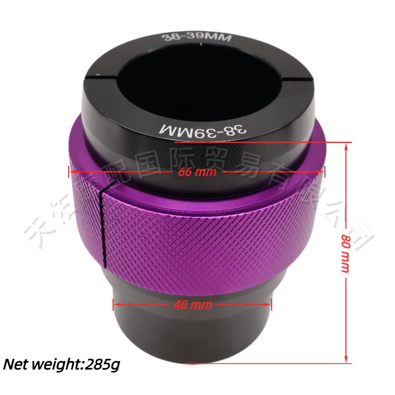 Universal Cnc Aluminum Alloy Front Shock Absorber Oil Seal Installation Tool for Off-Road Motorcycles, Inverted Front Shock Absorber Oil Seal Tooling