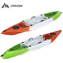 1+1亲子船 双人平台舟 双人船 双人皮划艇  塑料皮划艇滚塑皮划艇