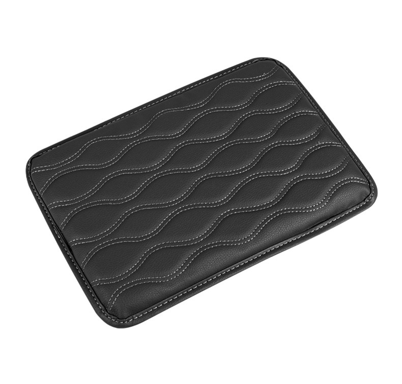 Wholesale car armrest box pad universal interior central armrest box protective pad memory foam armrest cover protective pad