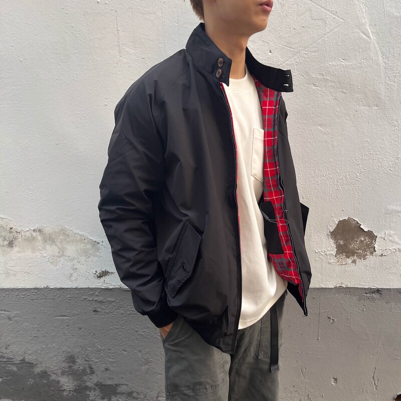 American Japanese Retro Jacket Retro Casual Workwear Spring and Autumn Coat Men's Khaki Stand Collar Motorcycle Windproof Jacket