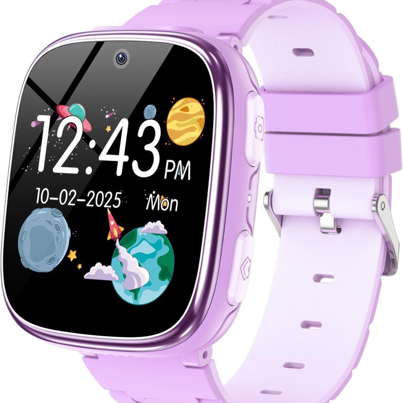 X38跨境 新品智能手表4-12岁男孩女孩同款益智游戏拍照闹钟相册表