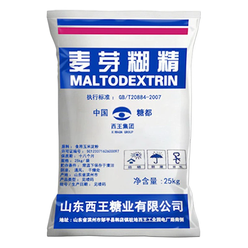 Мальтодекстрин пищевой, циклический декстрин, загуститель пищевой, мешок 25 кг, Xiwang, пищевой мальтодекстрин