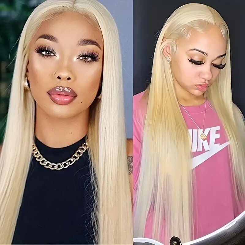 European and American Fashion Trendy Short Straight Wigs for Women, Cross-Border Hot-Selling Bobo Head Bangs Lace Front Wig Headgear